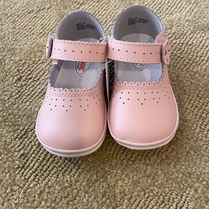 Angel baby shoes, pink, size 4